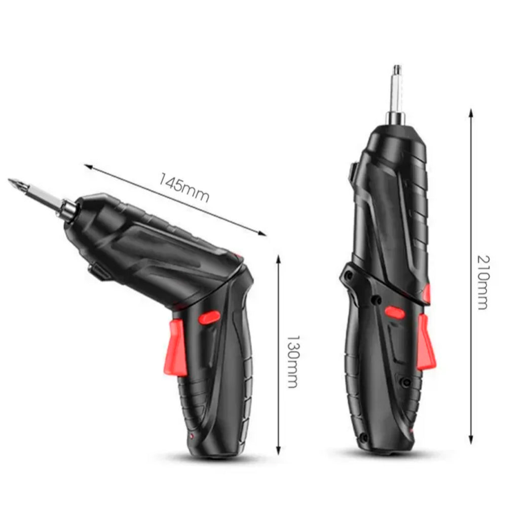Parafusadeira 4.8v a Bateria Com Maleta Com 48 Acessórios Snel Ferramentas